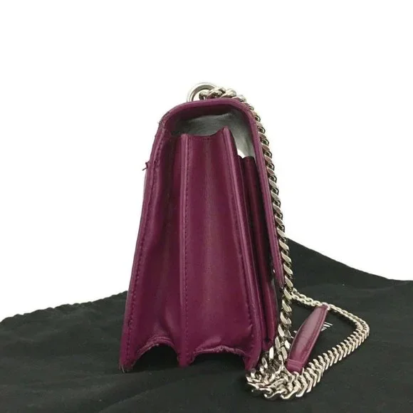 Saint Laurent Calfskin Medium Monogram Sunset Purple - Picture 2 of 11